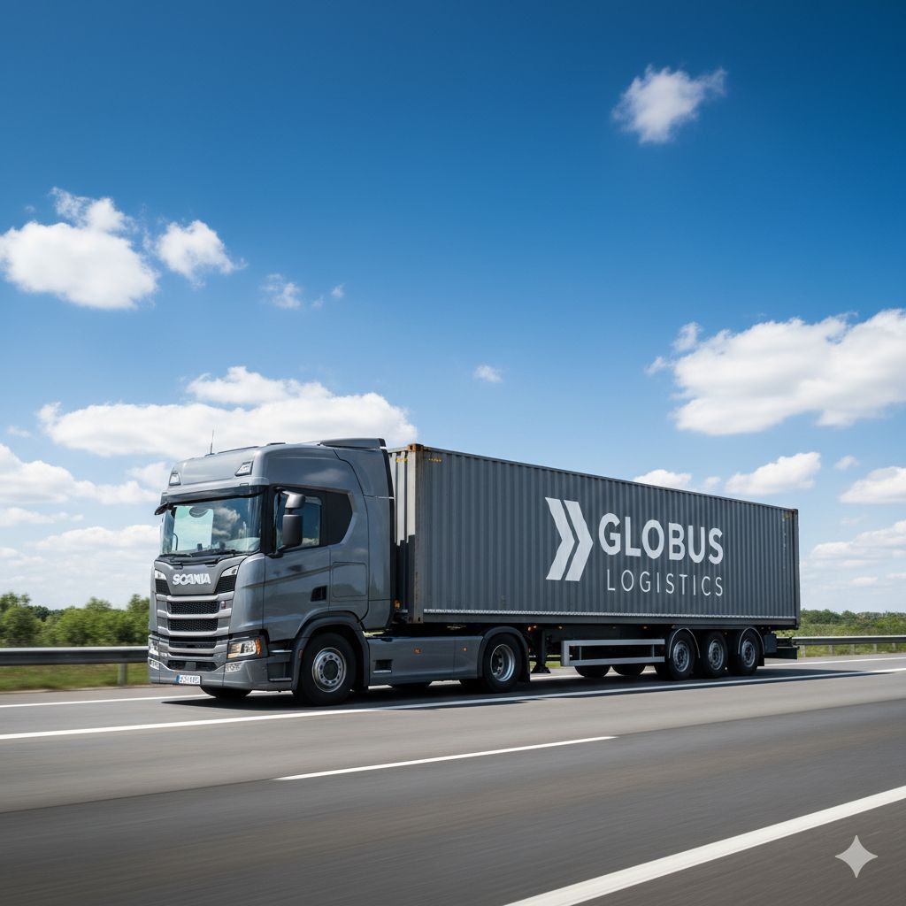 ZUK Transport vilkikas - tarptautinis konteinerių pervežimas nuosavu transportu